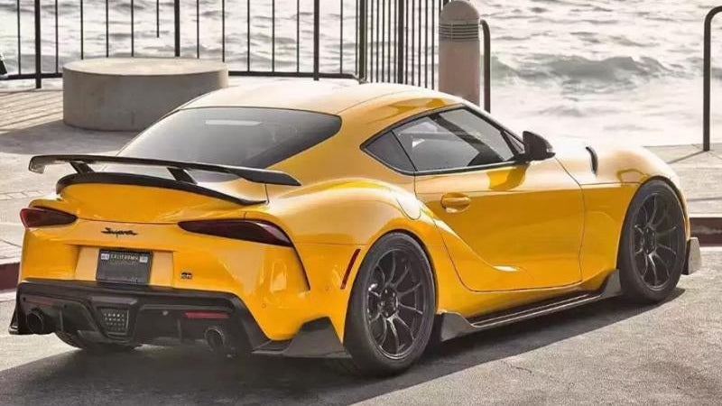 Carbon Fiber Side Skirt - Toyota A90 Supra ( 2019 - 2025 )