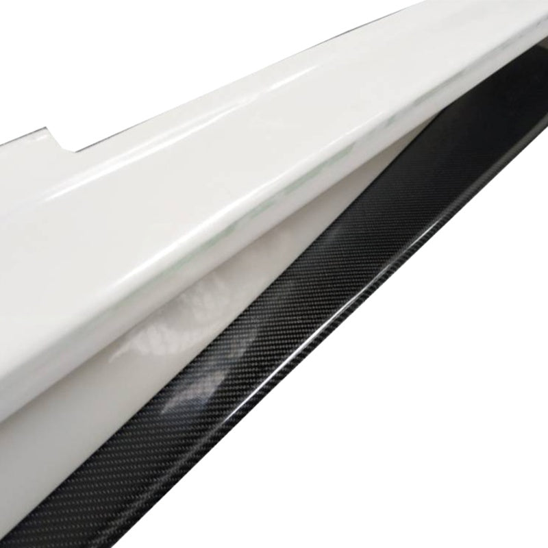 Varis Hurtling Style Half Carbon Fiber Side Skirts - Mitsubishi Evolution 7 8 9 ( 2001 TO 2007 )