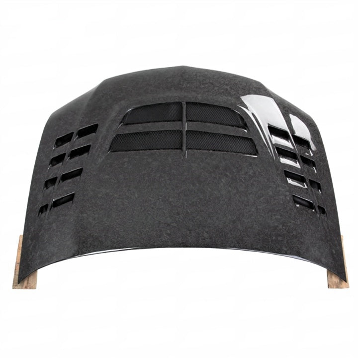 Voltex Style Forged Carbon Hood  - Mitsubishi Evolution 7 8 9 ( 2001 TO 2007 ) CT9A