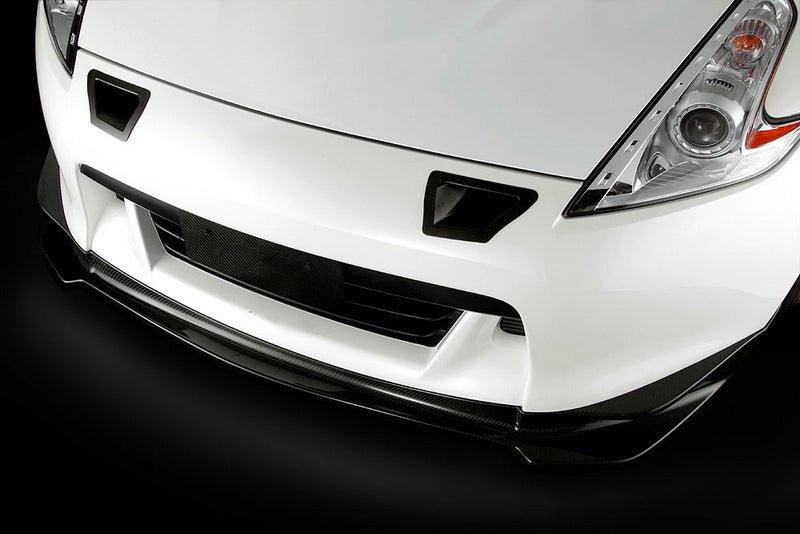 MN Style Carbon Fiber Front Lip - Nissan 370Z ( 2009 - 2012 ) Z34