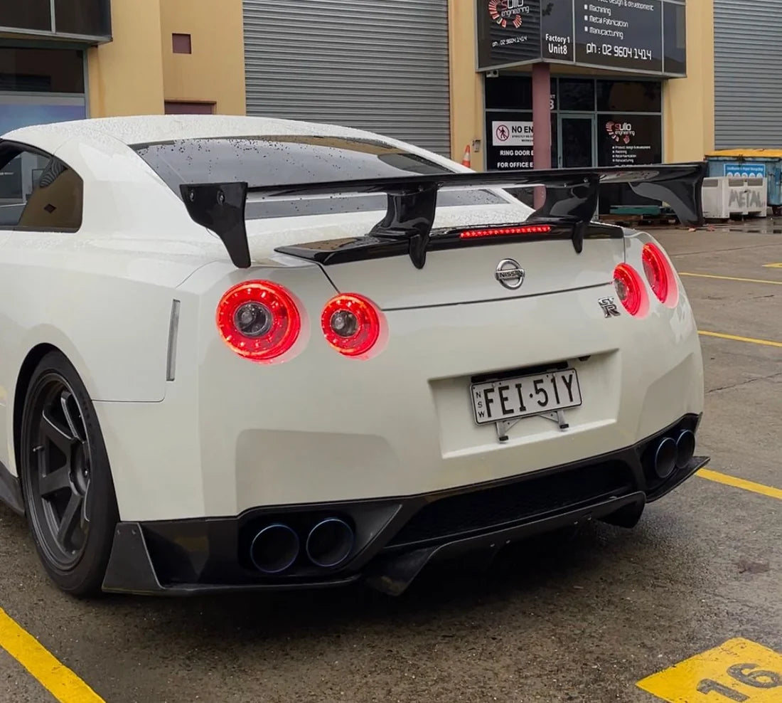 Top Secret Style Half Forged Carbon Spoiler – Nissan GT-R R35 (2008 - 2016) CBA / DBA