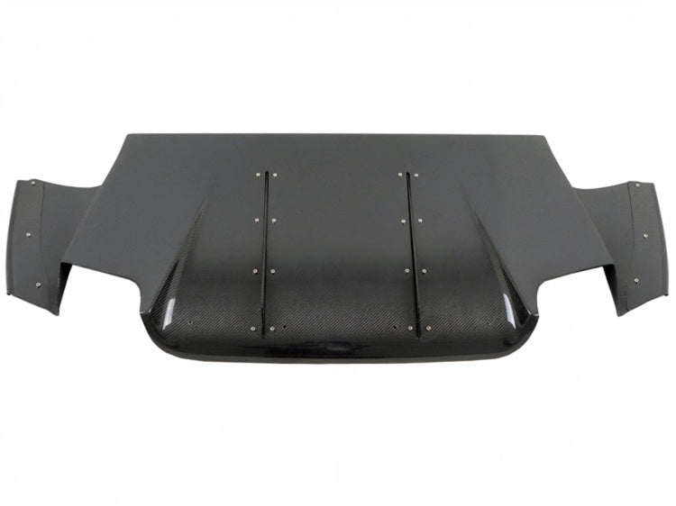 Varis Style Carbon Fiber Rear Diffuser - Mitsubishi Evolution 7 8 9 ( 2001 TO 2007 ) CT9A