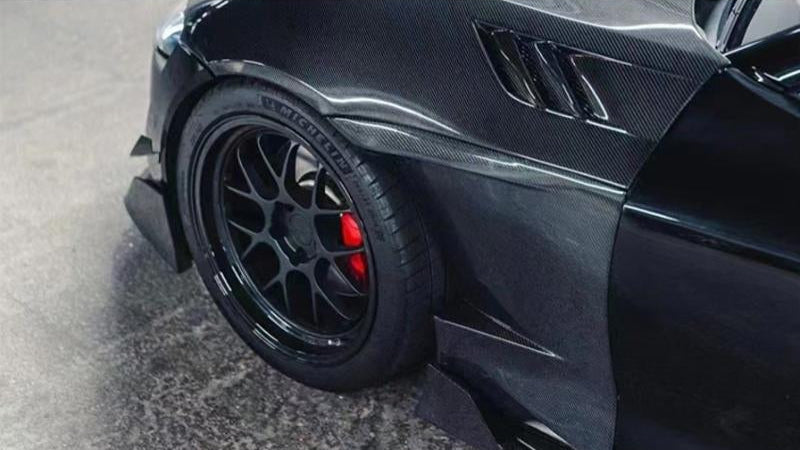 EVS Style Carbon Fiber Side Fender - Toyota A90 Supra ( 2019 - 2025 )