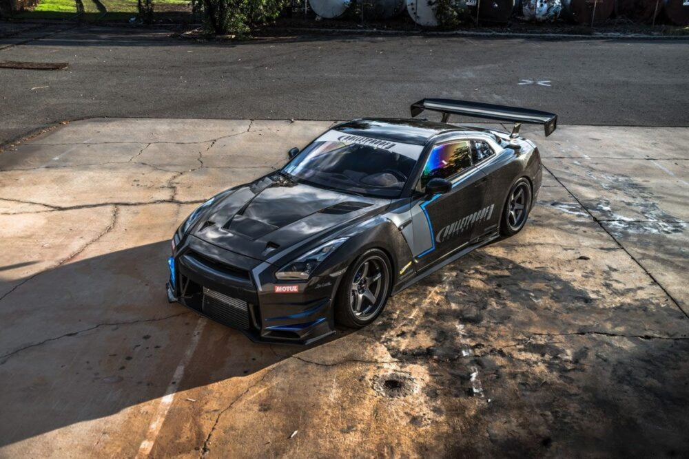 Overtake Style Carbon Fiber Bonnet – Nissan GT-R R35 (2008 - 2016) CBA / DBA