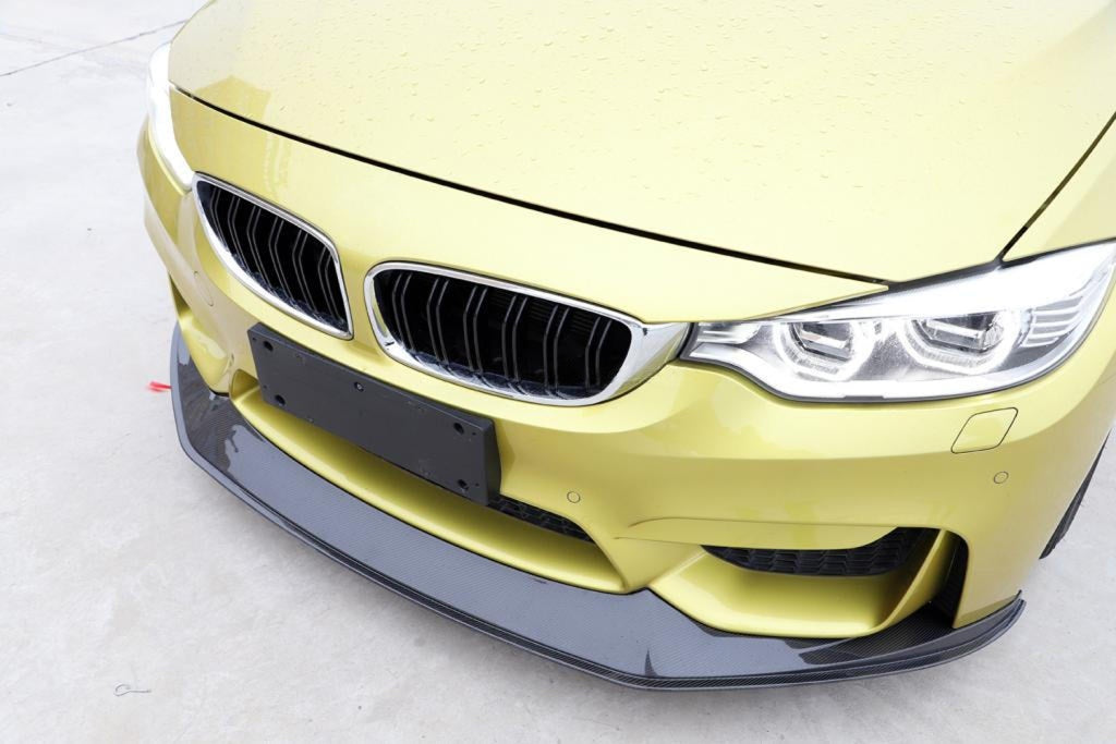 Carbon Fiber Front Lip V4 - BMW M4 F82 (2014-2020)