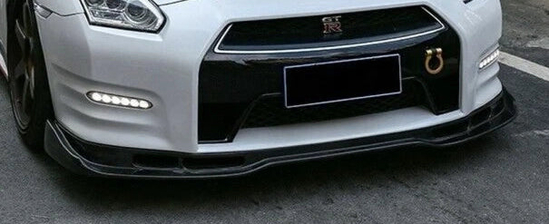 BE Style Carbon Fiber Front Lip – Nissan GT-R R35 (2012 - 2016) DBA