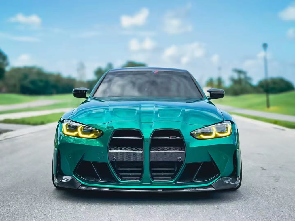 3PC Carbon Fiber Front Lip - BMW M4 G82 (2020-2023)