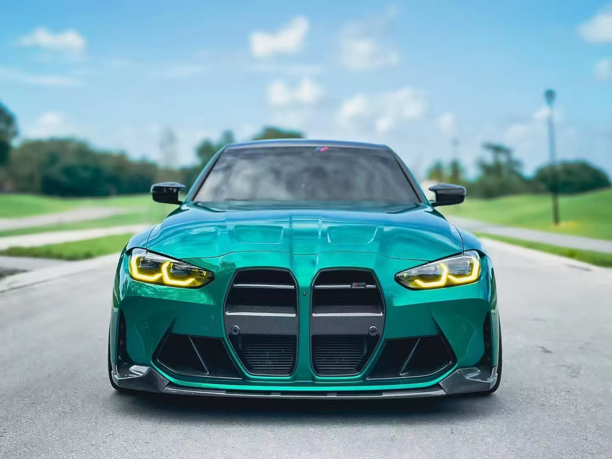 3PC Carbon Fiber Front Lip - BMW M4 G82 (2020-2023)