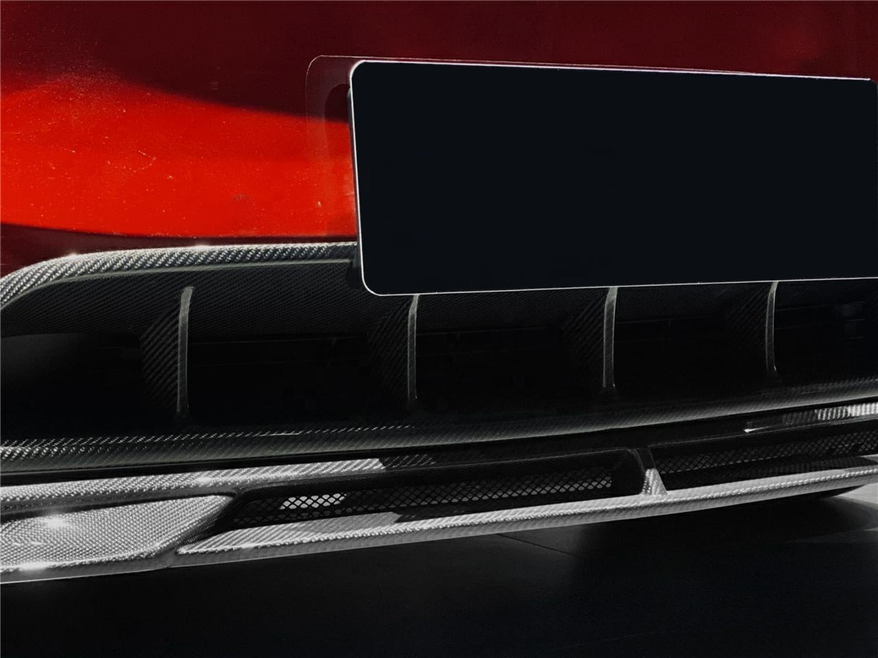 IMP Performance Carbon Fiber Front Grille - Tesla Model Y (2020-2022)