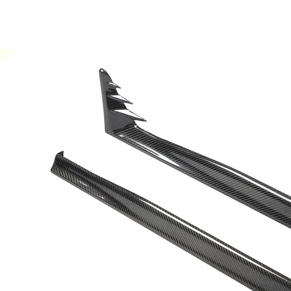 Carbon Fiber Side Skirts - Volkswagen Golf MK8 GTI  ( 2020+ )