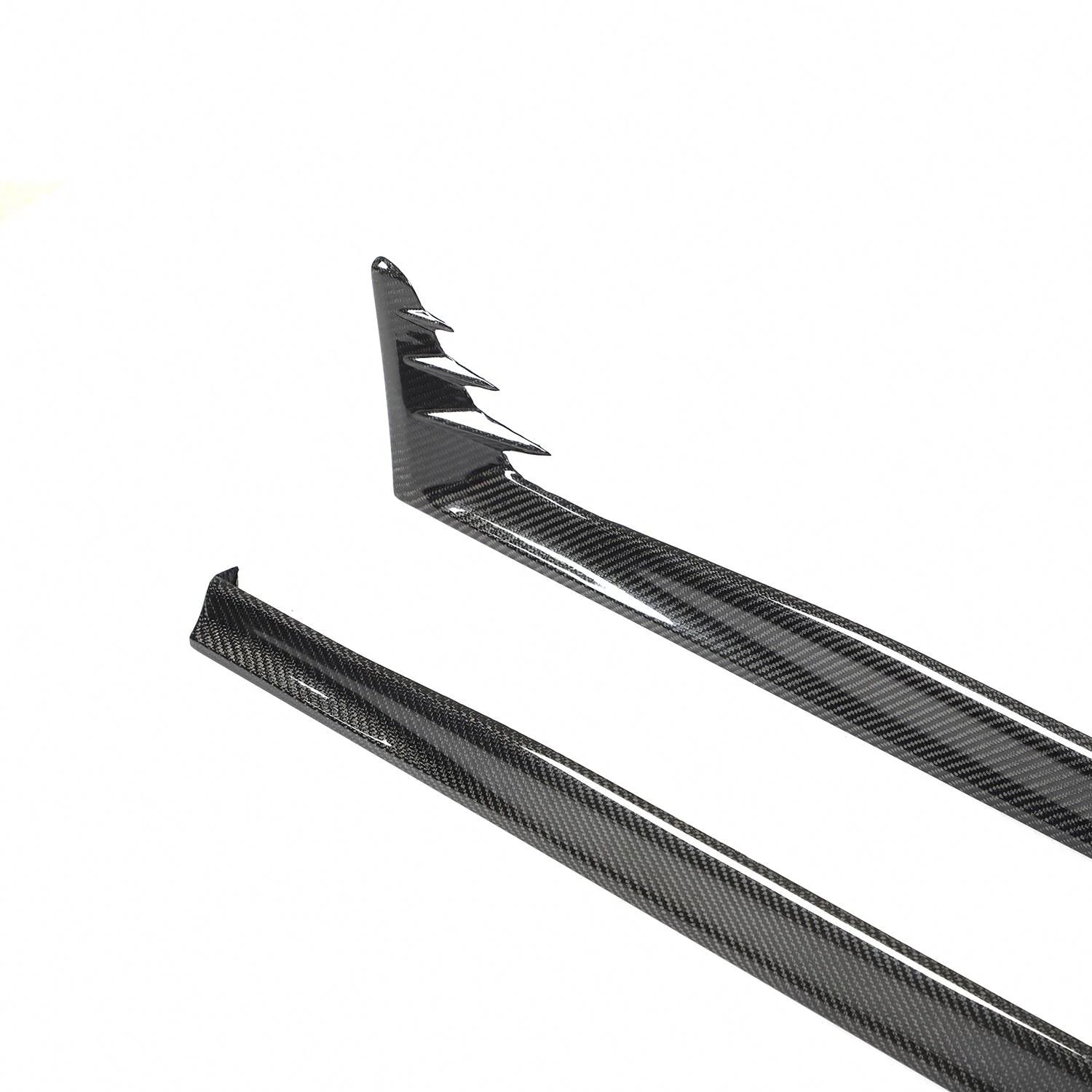 Carbon Fiber Side Skirts - Volkswagen Golf MK8 GTI  ( 2020+ )