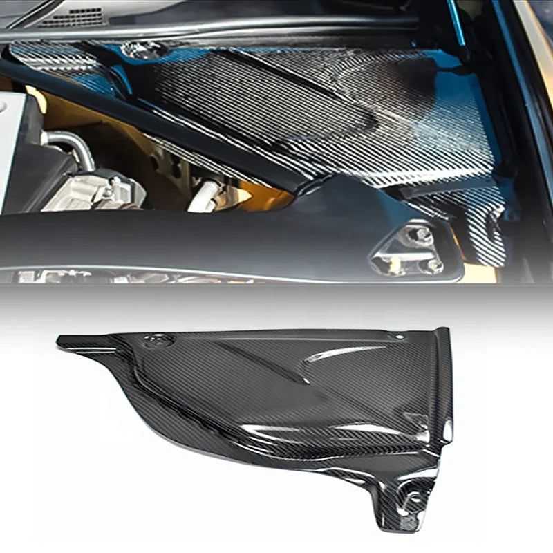 Carbon Fiber Battery & Fluid Cover - Nissan 370Z ( 2009 - 2020 ) Z34