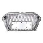 RS3 Style Honeycomb Grill - Audi A3 S3 Sedan  Hatchback ( 2013 - 2016 )  8V