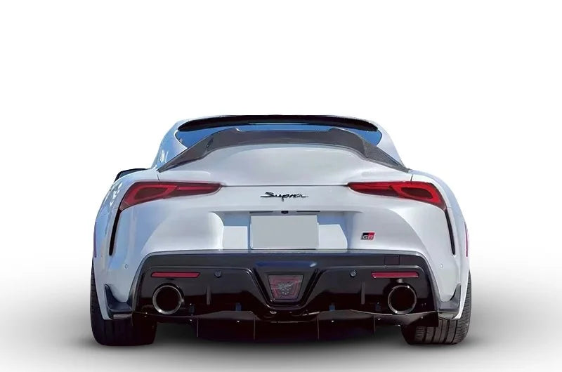 V Style Carbon Fiber Boot Spoiler - Toyota A90 Supra ( 2019 - 2025 )