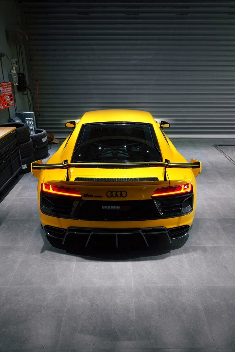 IMP Performance V2 Rear Bumper with Carbon Fiber Rear Diffuser - Audi R8 (2016-2022)