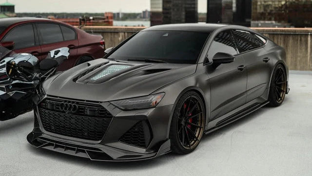 IMP Performance Carbon Fiber Bonnet with Display Glass - Audi RS7 (2019-2024)