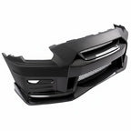 Nismo Style Half Carbon Fiber Front Bumper - Nissan GT-R R35 ( 2008 - 2016 ) CBA / DBA