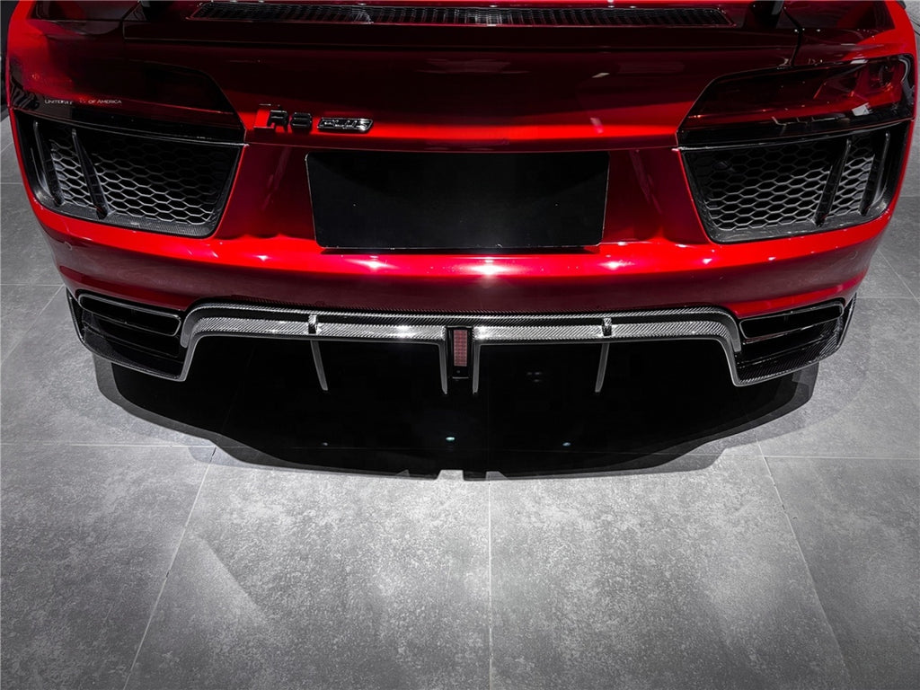 IMP Performance V1 Carbon Fiber Rear Diffuser - Audi R8 (2016-2022)