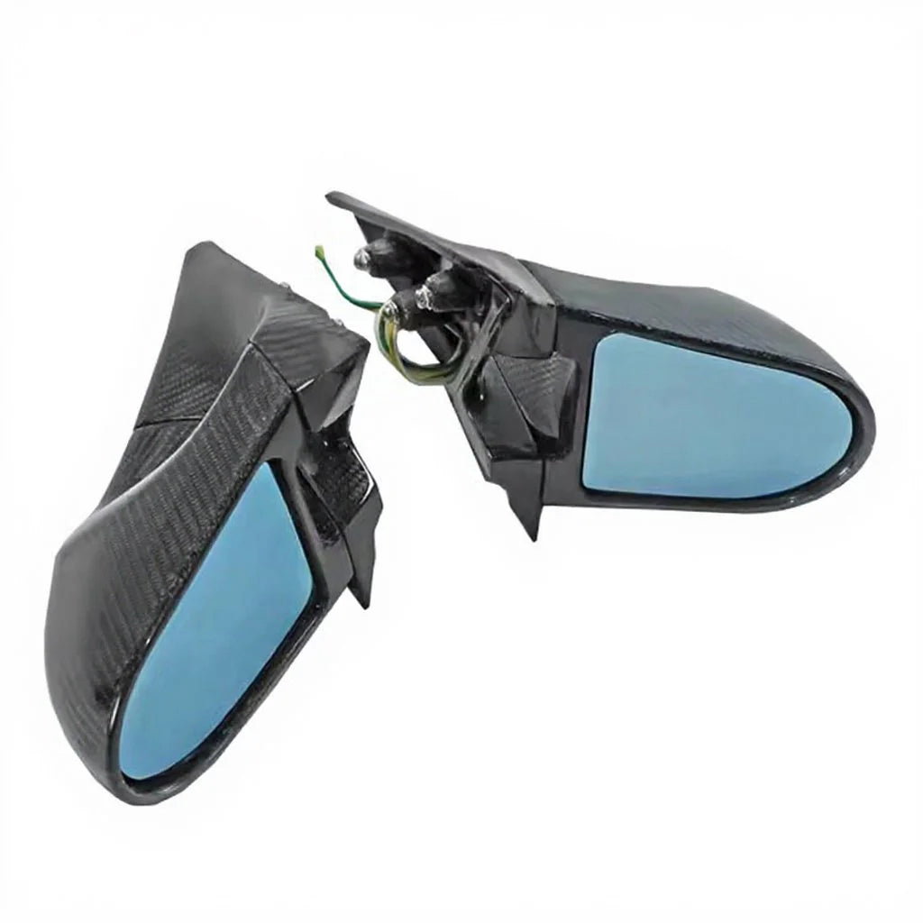 AE (Ganador) Style Carbon Fiber Mirrors – Nissan Skyline R32 GTR / GTST / GTS (1989 - 1994)