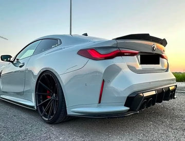 JC Style Carbon Fiber Lip Spoiler V2 - BMW M4 G82 (2020+)