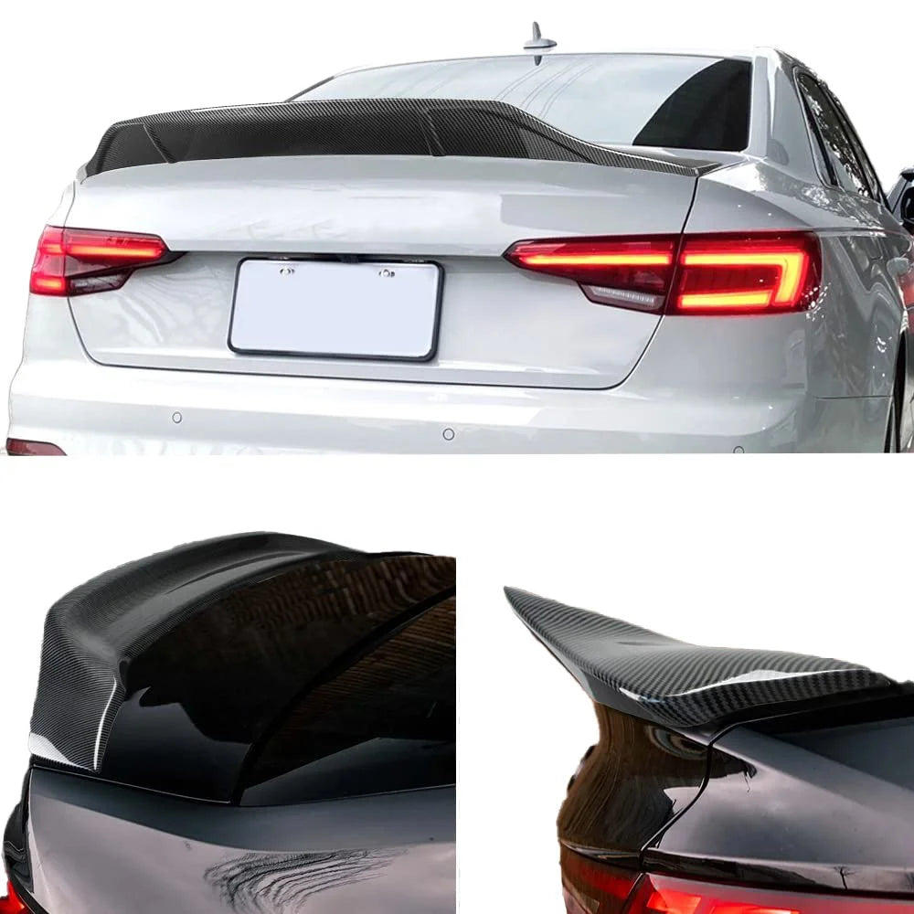 Duckbill Spoiler Carbon Fiber Lip Spoiler - Audi A4 S4 RS4 Sedan (2015-2020) B9