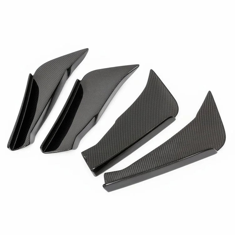 Liberty Walk Performance Type 2 Style Carbon Fiber Front Canards – Nissan GT-R R35 (2008 - 2016) CBA / DBA