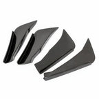 Liberty Walk Performance Type 2 Style Carbon Fiber Front Canards – Nissan GT-R R35 (2008 - 2016) CBA / DBA
