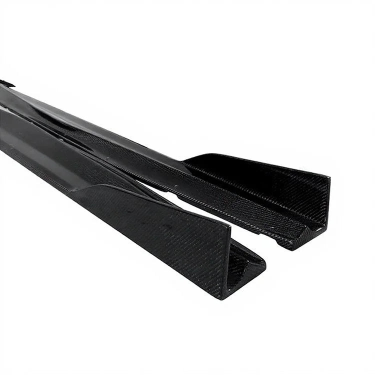 Black Snails Style Carbon Fiber Side Skirts – Nissan GT-R R35 (2016+) 4BA