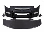 T Racing Style Carbon Fiber Front Bumper – Nissan GT-R R35 (2008 - 2016) CBA / DBA