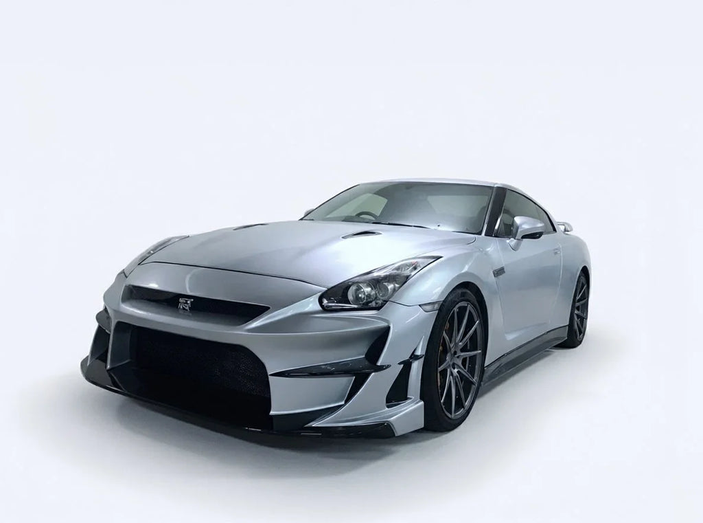 ABFLU V2 Style Front Bumper – Nissan GT-R R35 (2008–2016) CBA / DBA