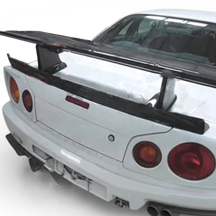 Nismo Style Carbon Fiber Trunk Spoiler - Nissan Skyline R34 GT-R (1999 - 2002)