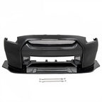 Liberty Walk Style Half Carbon Fiber Front Bumper – Nissan GT-R R35 (2008 - 2016) CBA / DBA