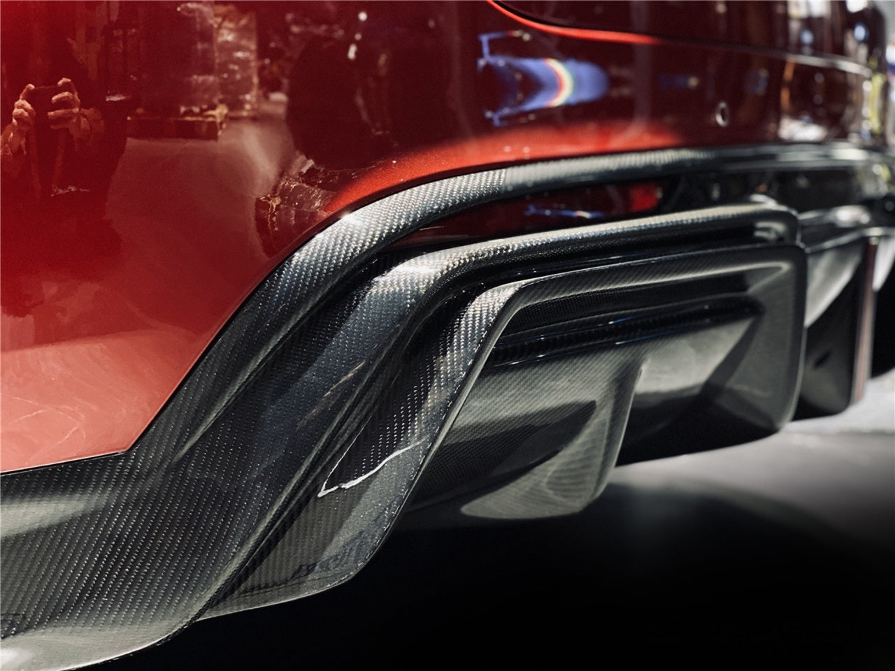 IMP Performance Carbon Fiber Rear Diffuser - Tesla Model Y (2020-2022)