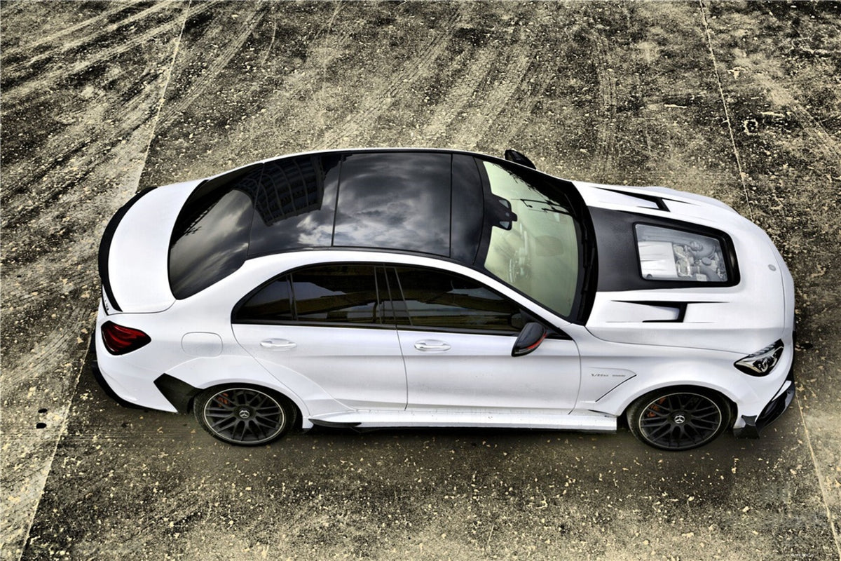 IMP Performance Bonnet with Glass - Mercedes Benz C63 W205 Sedan (2015-2021)