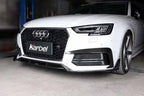 KB Style Front Lip - Audi A4 S4 RS4 Sedan (2015-2020) B9
