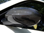 Carbon Fiber Mirror Cover - Audi A4 S4 RS4 Sedan (2015-2020) B9