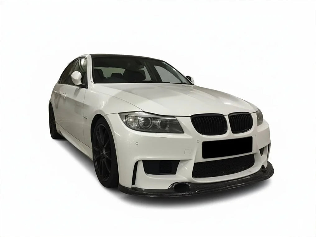 OEM Style Carbon Fiber Front Lip - BMW 3 Series E90 (2005-2013)
