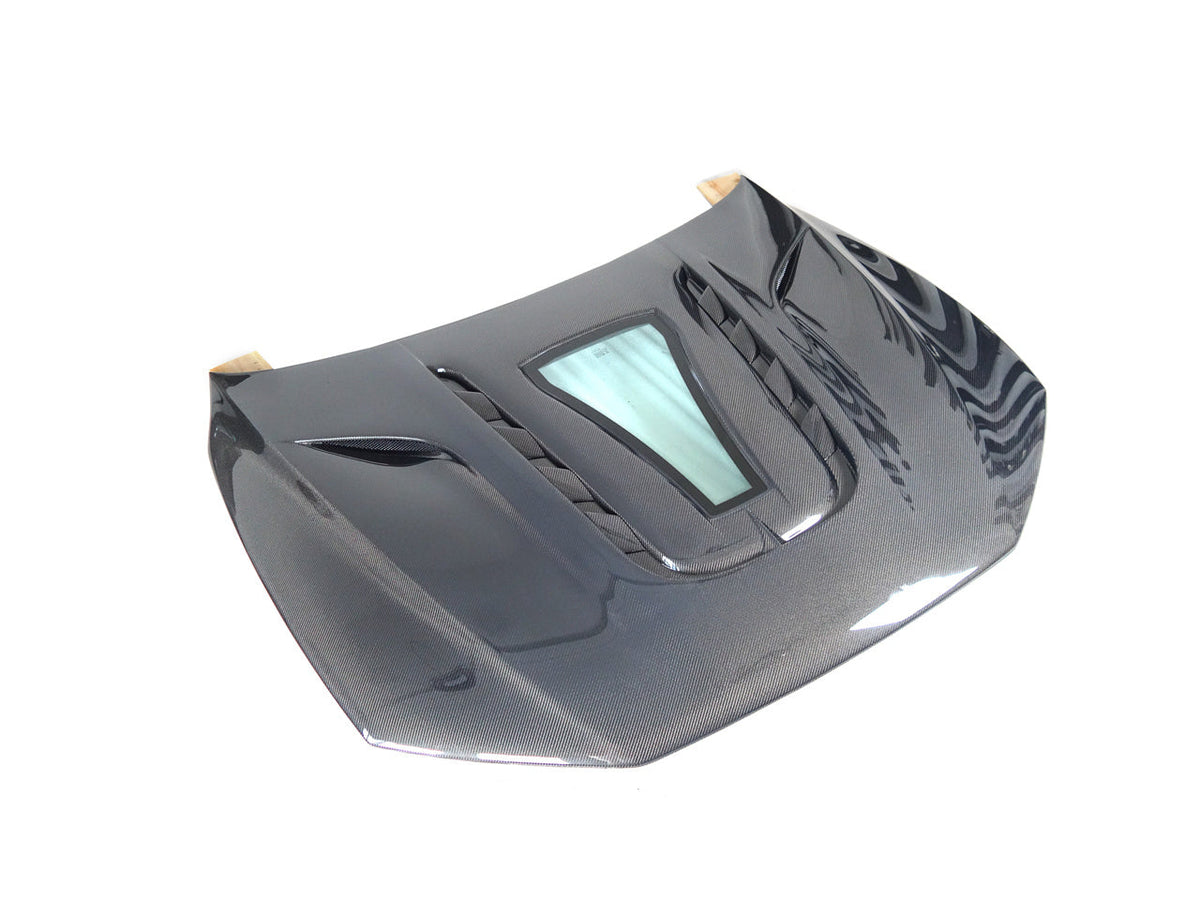 IMP Performance Carbon Fiber Bonnet with Display Glass - Audi RS7 (2019-2024)