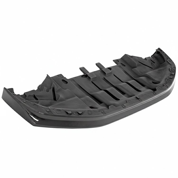 Zele V2 Style Carbon Fiber Front Lip – Nissan GT-R R35 (2008 - 2011) CBA