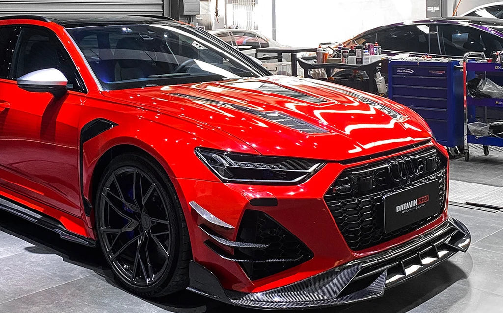 IMP Performance Carbon Fiber Front Canards - Audi RS6 (2021-2022)
