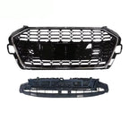 RS4 Style Honeycomb Grill - Audi A4 S4 RS4 Sedan Hatchback (2020-2025) B9.5
