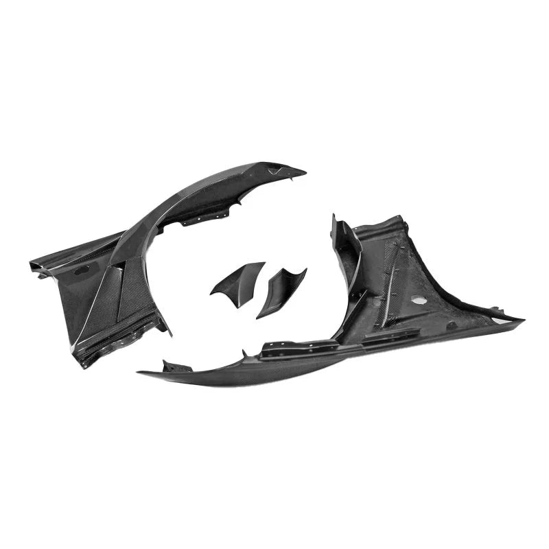 Varis Style Carbon Fiber Vented Front Fender - Nissan 370Z ( 2009 - 2020 ) Z34