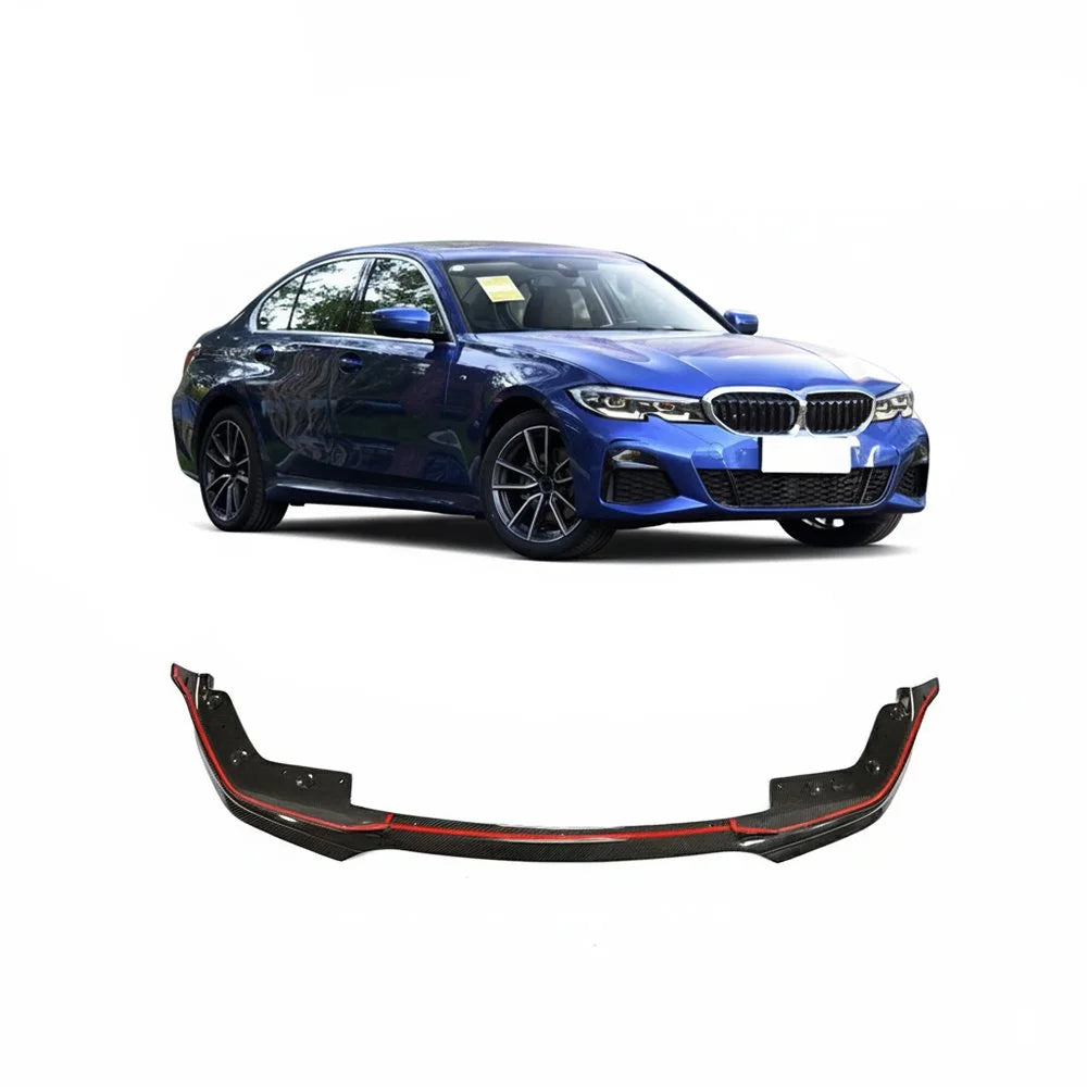 Carbon Fiber Front Lip V3 - BMW 3 Series G20 (2018+)