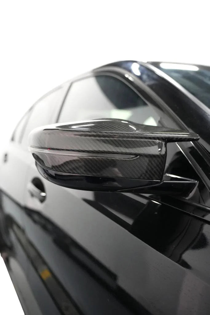 Carbon Fiber Engine Mirror Covers - BMW M4 G82 G83 (2020-2023)