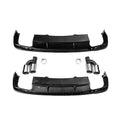 Carbon Fiber Rear Diffuser - Audi A4 S4 RS4 Sedan (2020-2025) B9.5
