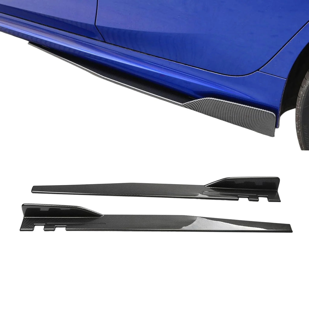 Carbon Fiber Half Side Skirt - Audi A4 S4 RS4 Sedan (2015-2020) B9