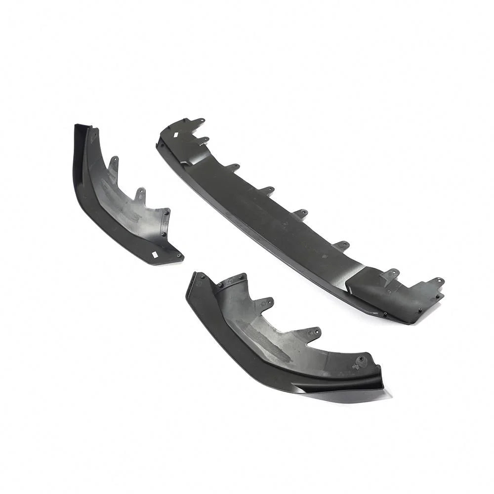 Gloss Black 3pc Front Lip - BMW 220i G42 (2021-2023)