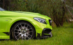 IMP Performance Front Bumper with Lip & Canards - Mercedes Benz C63 W205 Sedan (2015-2021)