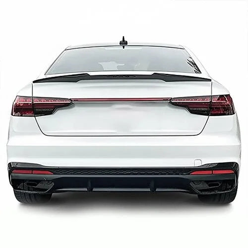 M4 Style Carbon Fiber Spoiler - Audi A4 S4 RS4 Sedan (2020-2025) B9.5