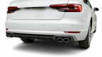 S5 Style Carbon Fiber Rear Diffuser - Audi A4 S4 Sedan (2015-2020) B9